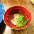 ☆なおみんみ☆'s cooksnap of when they made 桃の節句に、蛤のお吸い物。(潮汁).