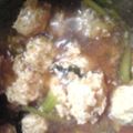 sayuriaya's cooksnap of when they made とりだんごとё青梗菜の♪あったかス～ぷ★.
