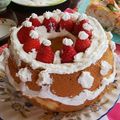 うりはは's cooksnap of when they made クリスマスにも★ミルクシフォンロール.