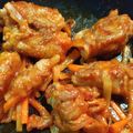 あゆぼう。's cooksnap of when they made 肉巻き大根(人参)ケチャップソース風味.