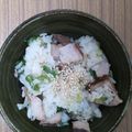 リーサの庭's cooksnap of when they made チャーシューとネギの簡単な混ぜご飯.