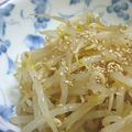 umemodoki's cooksnap of when they made 我が家のもやしナムル.