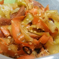ёdey2upё's cooksnap of when they made 簡単 節約！大根の皮とにんじんのきんぴら.
