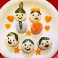 Yuunamama☆'s cooksnap of when they made 子供が喜ぶお雛様のてまりん～❀.