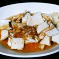 長谷川平蔵宣以's cooksnap of when they made 中華風♪あんかけ揚げ出し豆腐.