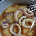 ヤマアラシ330's cooksnap of when they made イカとじゃがいもの煮物.