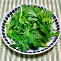 にきけん's cooksnap of when they made 焼肉に春菊付け合せ♬好ちゃん神田本店風ஐ.