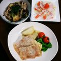 ちえたろう's cooksnap of when they made チーズを挟んだ薄切り豚ロース焼き♪.