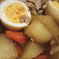 ✳︎NAＭＩ♥️'s cooksnap of when they made お酢でさっぱり♪手羽元と大根卵の煮物♪.