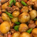 ちぃぶた's cooksnap of when they made 新じゃがと鶏モモ肉の煮物.