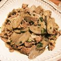 豆乳pudding's cooksnap of when they made ☆15分で簡単ごぼうと豚肉の甘辛炒め☆.