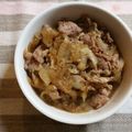 いしまいﾁｬﾝ's cooksnap of when they made 豚肉と玉ねぎの甘辛煮（肉まん・丼物にも）.
