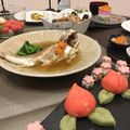 なしぼ's cooksnap of when they made 離乳食☆幼児食☆ひな祭りに桃マッシュ.