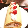 正本さんの嫁's cooksnap of when they made ふわふわ❤いちごロールケーキ♪.