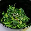 わんこたんわんたん's cooksnap of when they made 簡単にもう一品、ほうれん草ナムル.