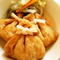 ユーロン's cooksnap of when they made おでんのタネ♪我が家のもやし入り餅巾着.
