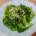 happina251's cooksnap of when they made 鉄分豊富で低カロリー♡ほうれん草のお浸し.