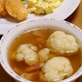 かずみんちゃん's cooksnap of when they made カリフラワーのスープ煮.