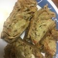 tayuko310's cooksnap of when they made きんぴらごぼう入り卵焼き.