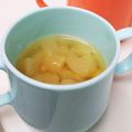 しじみごはん's cooksnap of when they made 赤ちゃんおやつに季節の果物桃ゼリー.