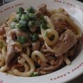 ぴよみ★'s cooksnap of when they made 柚子香る♡なめ茸しょうゆ焼きうどん.