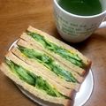 YUKIKI☆'s cooksnap of when they made きゅうりきゅうりサンドイッチ。.