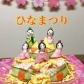 ☆いちごタルト☆★'s cooksnap of when they made ひな祭りのちらし寿司ケーキ.