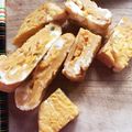 うらべしや's cooksnap of when they made チャーハンの素で　かにたま風玉子焼き.
