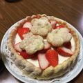 クック0W0G4U☆'s cooksnap of when they made ★苺とホワイトチョコのシャルロット★.