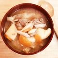 CHYRR☆'s cooksnap of when they made 野菜たっぷり　しんから温まる豚汁.