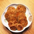 ajakoo's cooksnap of when they made 【簡単】甘辛♡レンコンはさみ焼き.