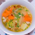 ちゃんるるるー's cooksnap of when they made コンソメスープ.