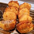 nikkijamie's cooksnap of when they made 玉ねぎたっぷり♡ポークメンチカツ♪.