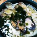 ビションちゃん's cooksnap of when they made あさりのあっさりうどん♪.