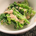 雨の日大好き姉妹's cooksnap of when they made 菜の花とツナのマスタードマヨ和え.