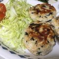 ☆Chi☆Chi☆'s cooksnap of when they made ⁂糖質制限⁂鶏胸肉のひじき入りハンバーグ.
