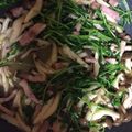 クックLLL1O6☆'s cooksnap of when they made 豆苗とベーコンのソテー.