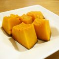ひーさんの手抜きご飯's cooksnap of when they made レンジで♪簡単かぼちゃの煮物.