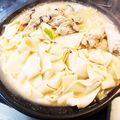 旦那は皿洗い's cooksnap of when they made 味噌牡蠣鍋☆時短.