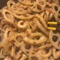 oimoim's cooksnap of when they made レンコンとちくわのきんぴら.