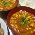yoyomari's cooksnap of when they made 丸亀期間限定！　トマたまカレーうどん♪.
