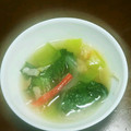 みみりん♪♪'s cooksnap of when they made 青梗菜と春雨スープ.