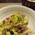 ☆momomama☆'s cooksnap of when they made 簡単！コストコ☆プルコギビーフ野菜炒め.