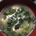 らんとこなん's cooksnap of when they made 簡単！小松菜ツナ豆腐のお味噌汁.
