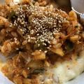 n.k's cooksnap of when they made レンジでとろ～り☆カマンベールキムチ焼飯.
