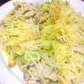 クック9BCZ7H☆'s cooksnap of when they made ランチに☆アボカドと豚肉の焼きそば♫.