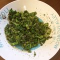 かなめ55's cooksnap of when they made 我が家の甘辛～な♪小松菜のごま和え★.