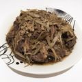 名探偵ユカ's cooksnap of when they made 短時間で味しみしみ！牛肉とごぼうの時雨煮.