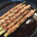 ma213ko116's cooksnap of when they made まるまる一本★甘辛★アスパラの豚肉巻き.