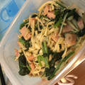 んさこに's cooksnap of when they made ほうれん草＊ハム＊えのきの簡単炒め.